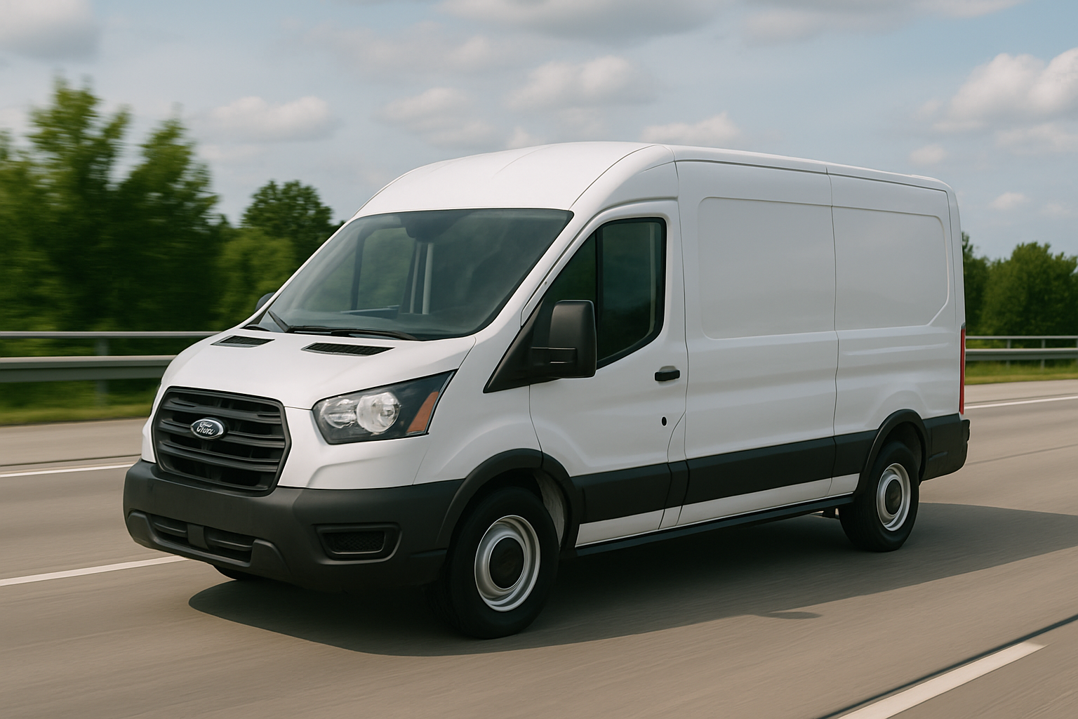 Mobile Service - Ford Transit on Highway